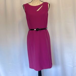 JONES NEW YORK Belted Shift Dress